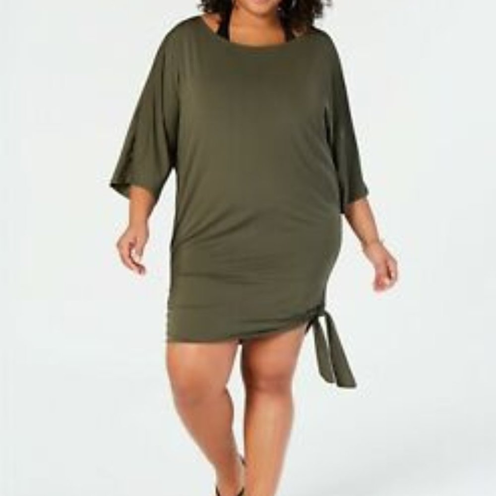 Michael Michael Kors Side Tie Swim Cover Up NWOT